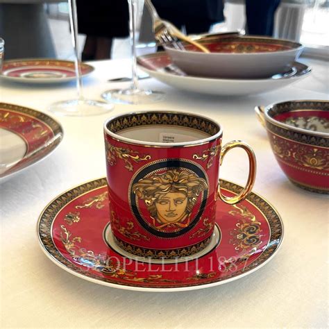 versace medusa coffee cups|Versace coffee cups uk.